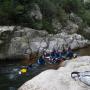 canyon du rec grand avec l equipe d animation du camping Le Serignan Plage-43